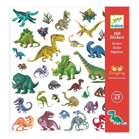 Djeco 160 Stickers - Dinosaur