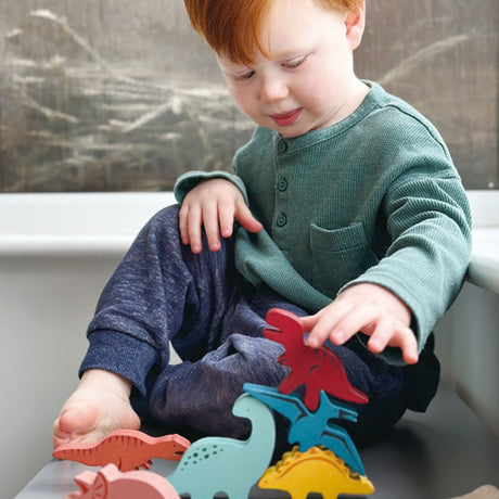 Happy Stacking Dinosaurs Set In Bag