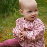 Nature Baby Meadow Bodysuit - Jam Gingham
