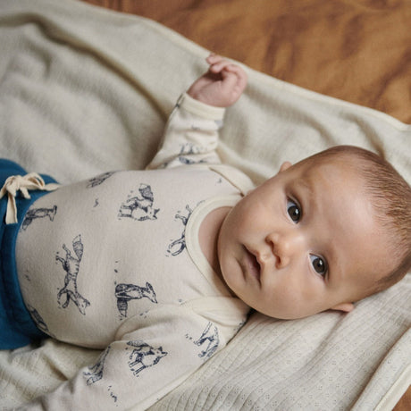 Nature Baby LS Bodysuit - Foxy Print