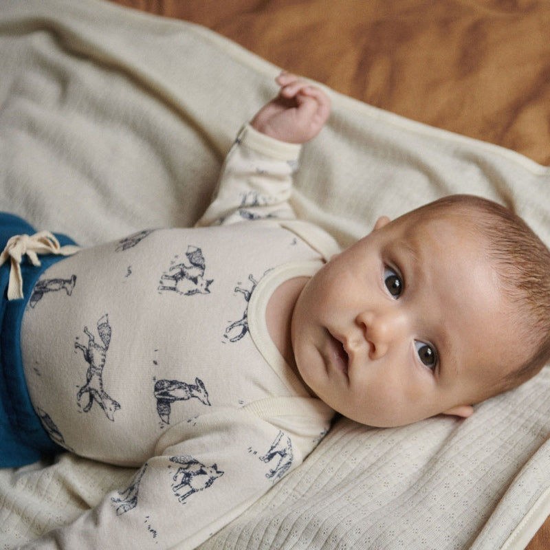 Nature Baby LS Bodysuit - Foxy Print