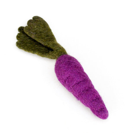 Felt Purple Carrot