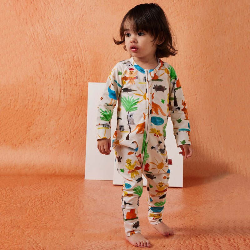 Halcyon Nights LS Romper - Yo's Country