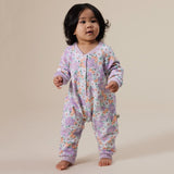 Goldie & Ace Relaxed Terry Romper - Flora