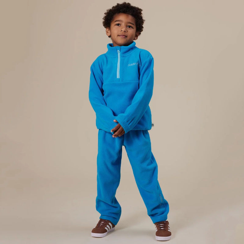 Goldie & Ace Bobbi Fleece Sweater - Lake