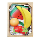 Smoothie Fruit Wooden Market Crate - 7PC