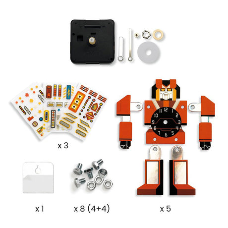 Djeco Do It Yourself Robotime Clock