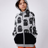 Minti Furry Zip Up - Hello Monsters