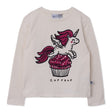 Minti Long Sleeve Tee - Unicorn Cupcake Cream