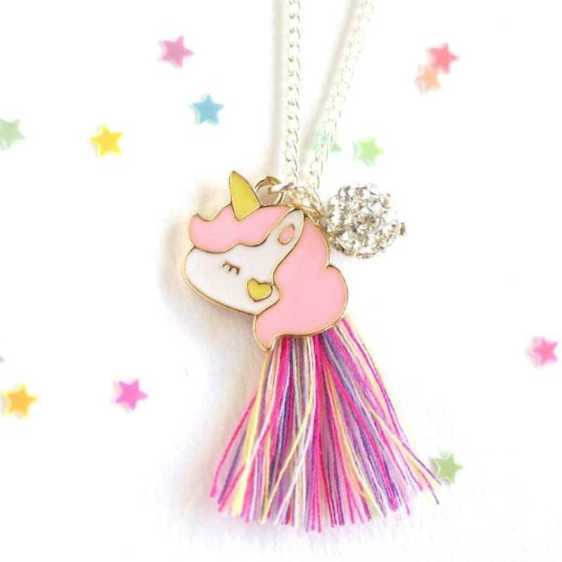 Lauren Hinkley Necklace - Rainbow Unicorn