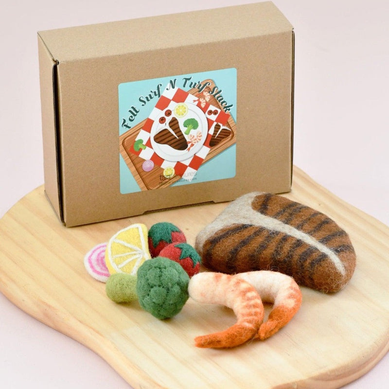 Tara Treasures Felt Surf and Turf Stack