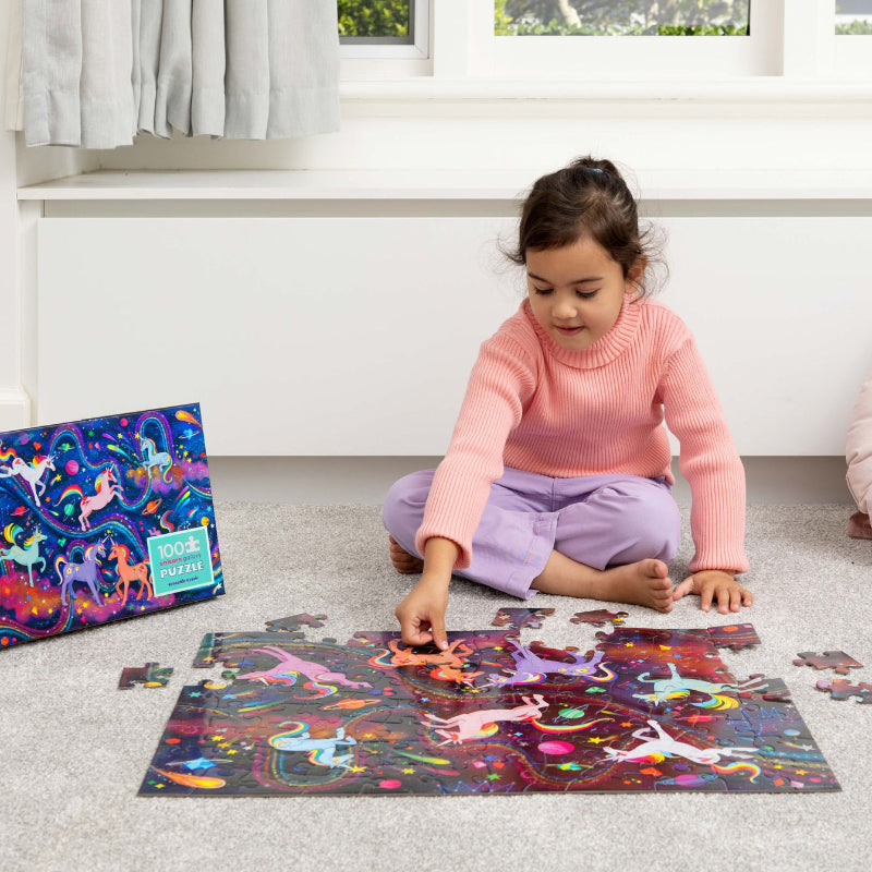 Holographic Puzzle 100PC - Unicorn Galaxy