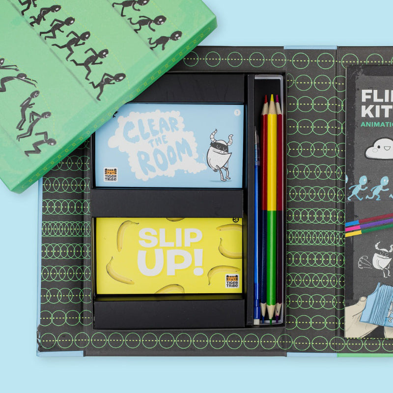 Tiger Tribe Flipbook Kit - Animation Action