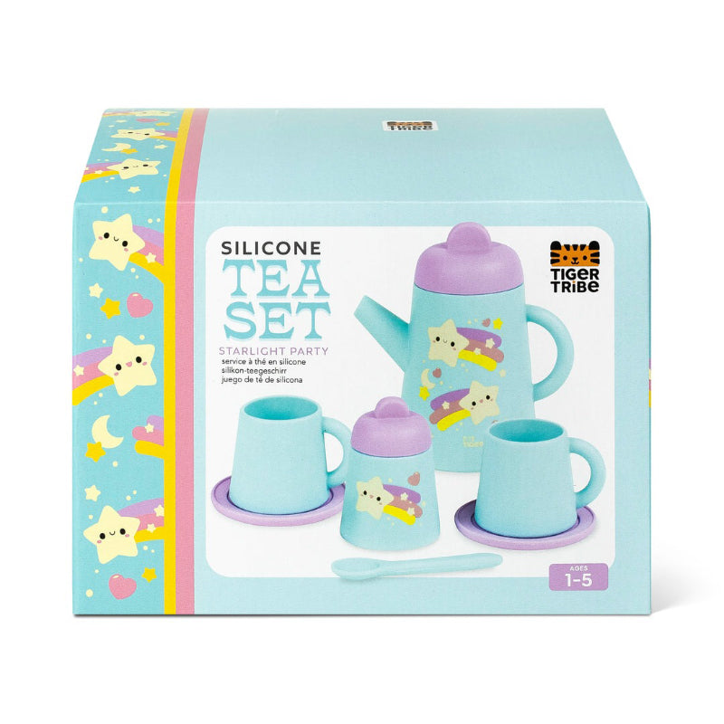 Tiger Tribe Silicone Tea Set - Starlight Party