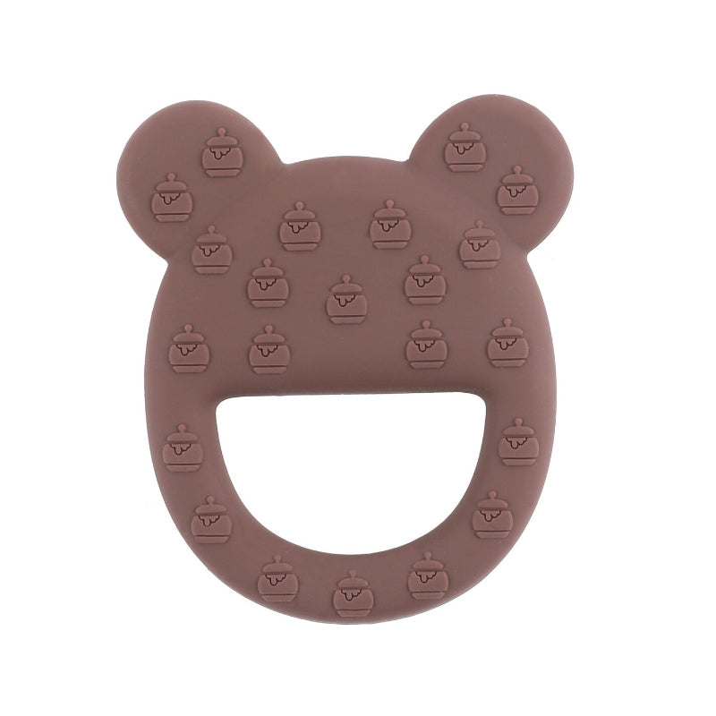 Winibeads Silicone Teether - Brown Bear