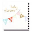 Baby Shower Card - Hooray Bunting