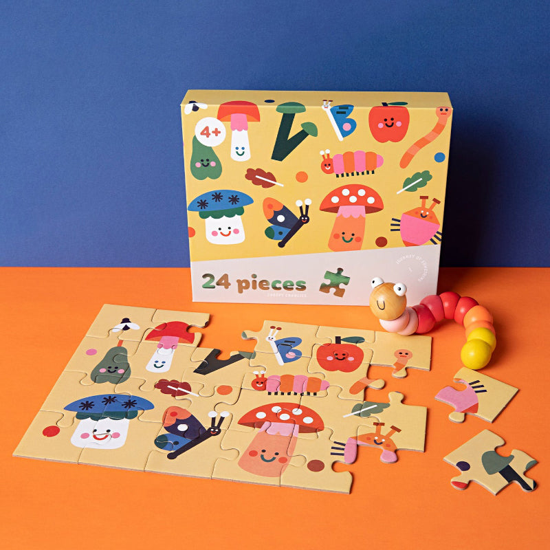 Journey of Something 24PC Puzzle - Creepy Crawlies