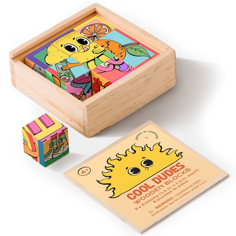 Journey of Something Wooden Block Puzzle - Cool Dudes