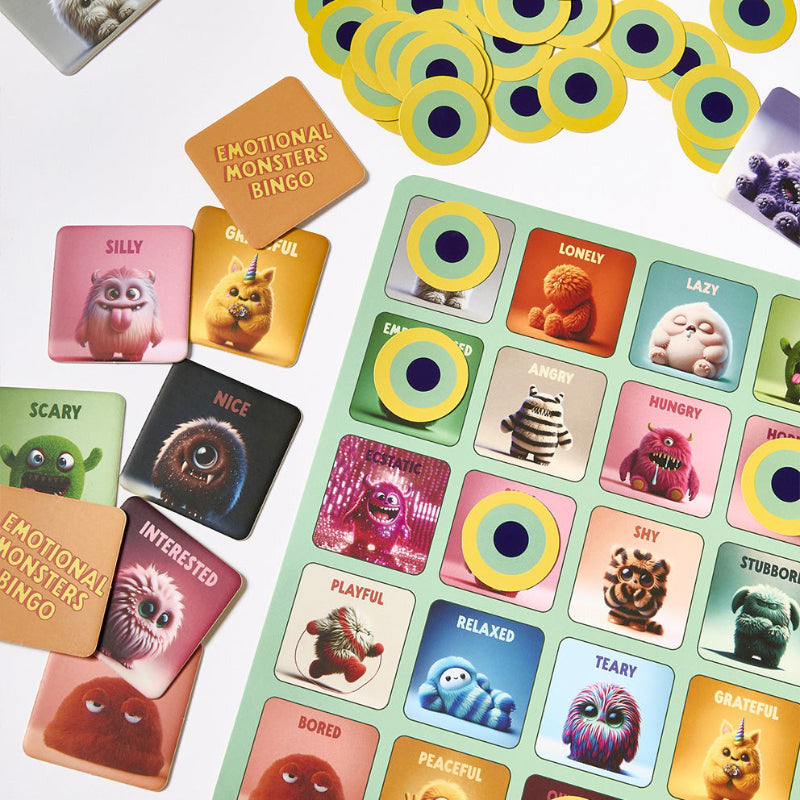 Journey of Something Emotional Monsters Bingo
