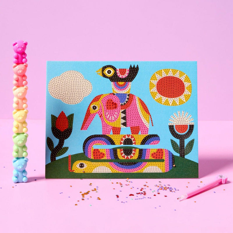 Journey of Something Kids Sparkle Art - The Pyramid