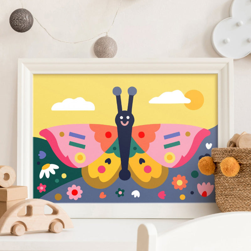 Journey of Something Kids Paint By Numbers Kit - Spring Wings