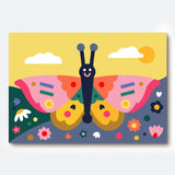 Journey of Something Kids Paint By Numbers Kit - Spring Wings