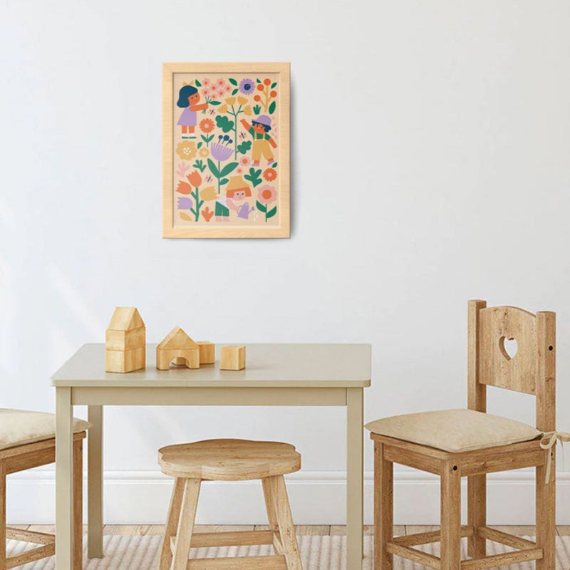 Journey of Something Kids Paint By Numbers Kit - Flower Patch