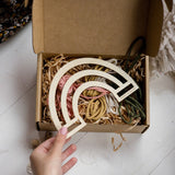 DIY Macrame Rainbow Kit