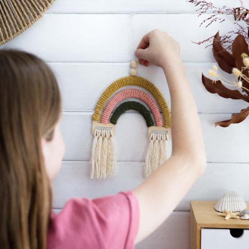 DIY Macrame Rainbow Kit