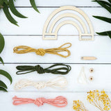 DIY Macrame Rainbow Kit
