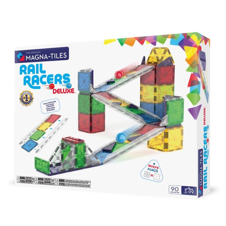 Magna-Tiles Rail Racers Deluxe 90PC