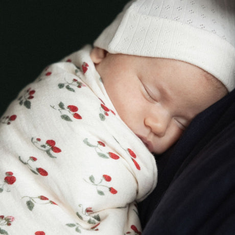 Nature Baby Muslin Wrap - Strawberry Blush