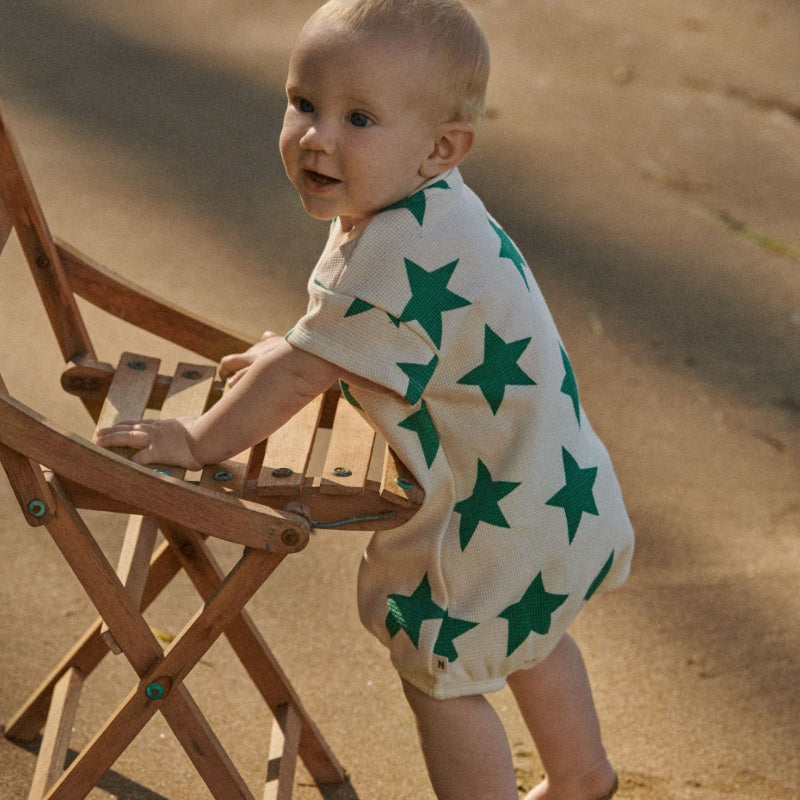 Nature Baby Juno Romper Waffle - Magic