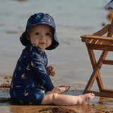 Nature Baby One Piece Bathing Trunks - Regatta Navy