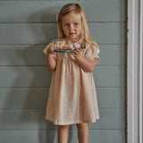 Nature Baby Bonnie Dress - Golden Stripe