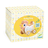 Djeco Baby Sing Hen On Wheels