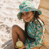 Acorn Wide Brim Swim Hat - Eden