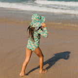 Acorn Wide Brim Swim Hat - Eden
