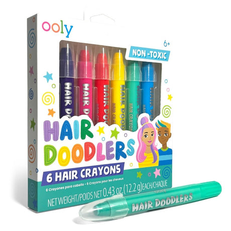 Ooly Markers - Hair Doodlers 6PC