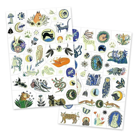 Djeco Tattoos - Nighttime Glow