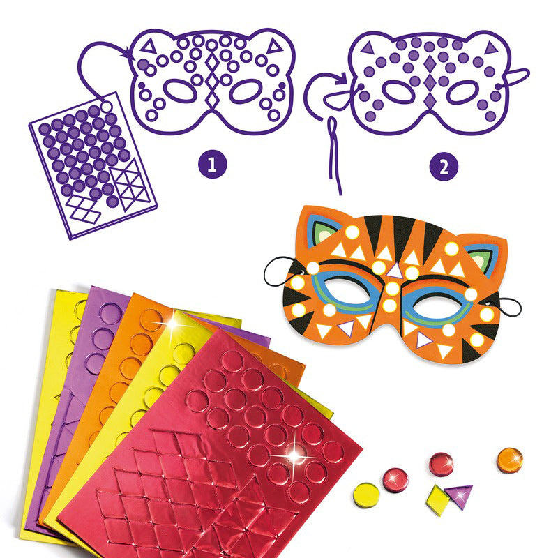 Djeco Do It Yourself - Jungle Animal Masks