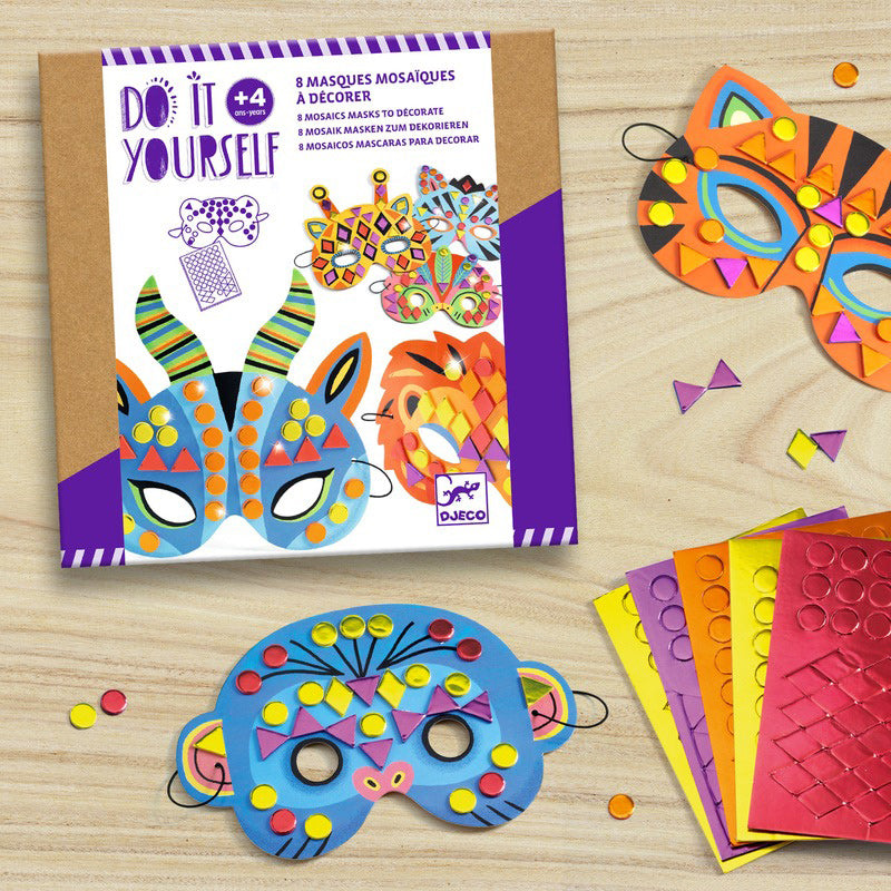 Djeco Do It Yourself - Jungle Animal Masks