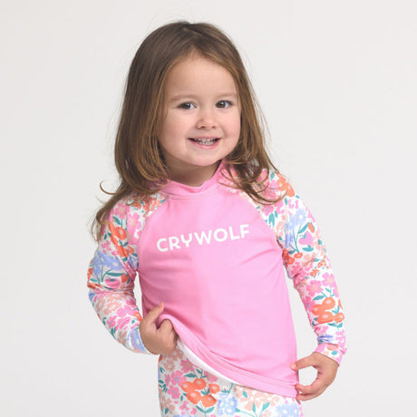Crywolf Baby Rash Vest - Berry Garden
