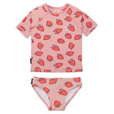 Crywolf Short Sleeve Rash Set - Strawberry Splash