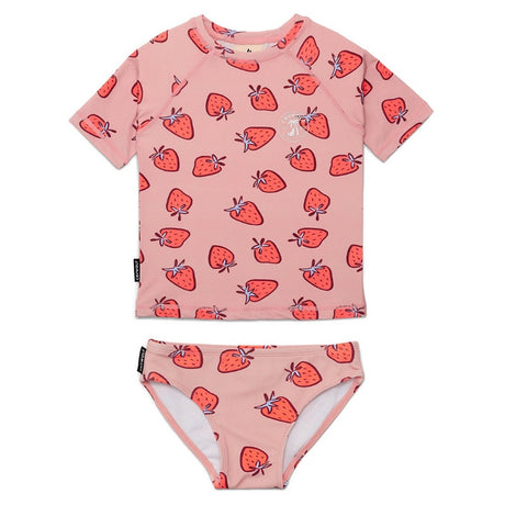 Crywolf Short Sleeve Rash Set - Strawberry Splash