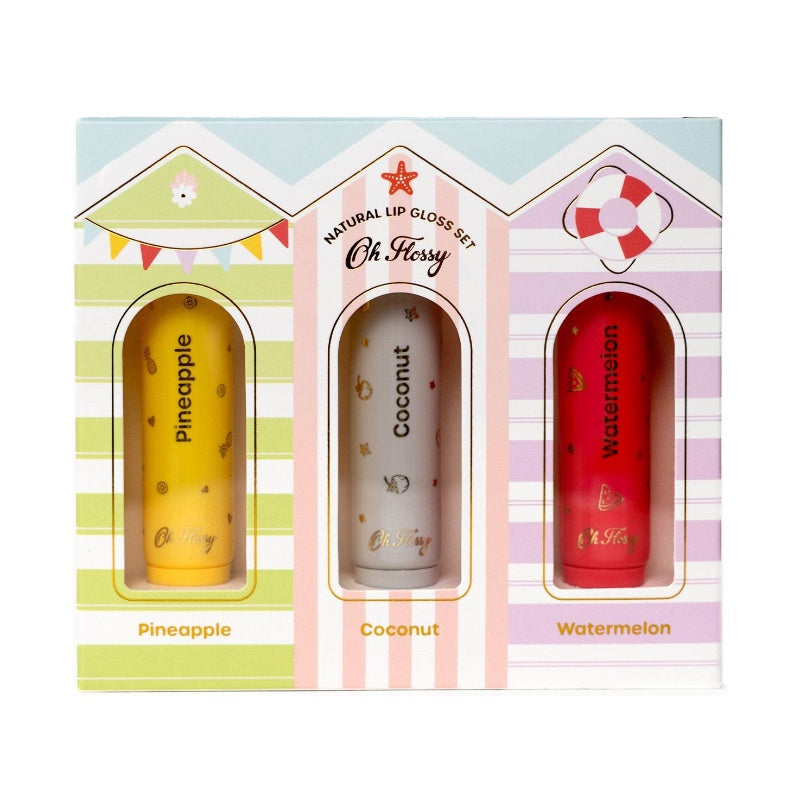 Oh Flossy Lip Gloss Set - Beach Club