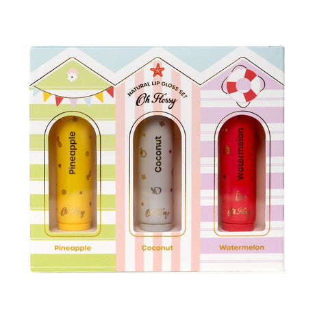 Oh Flossy Lip Gloss Set - Beach Club