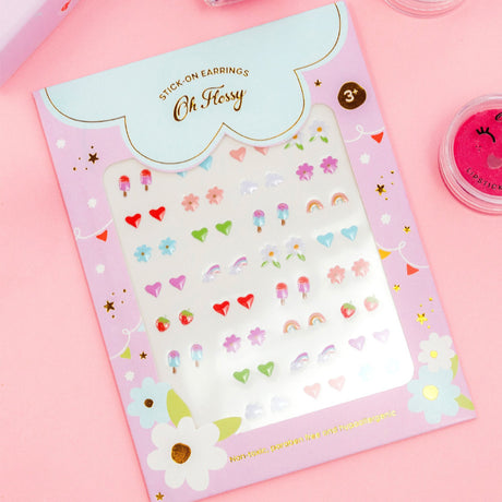 Oh Flossy Stick On Earrings