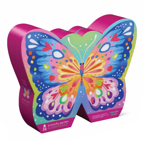 Classic Floor Puzzle 36PC - Butterfly Garden Foil