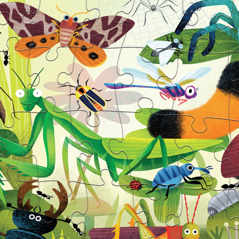 Holographic Puzzle 50PC - Backyard Bugs